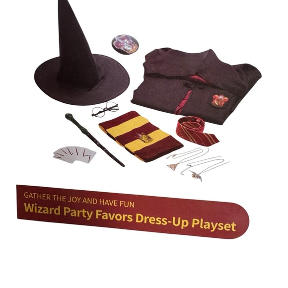 NWT Wizard Party Favors Dress-Up Playset- only opened for pictures - Picture 2 of 4